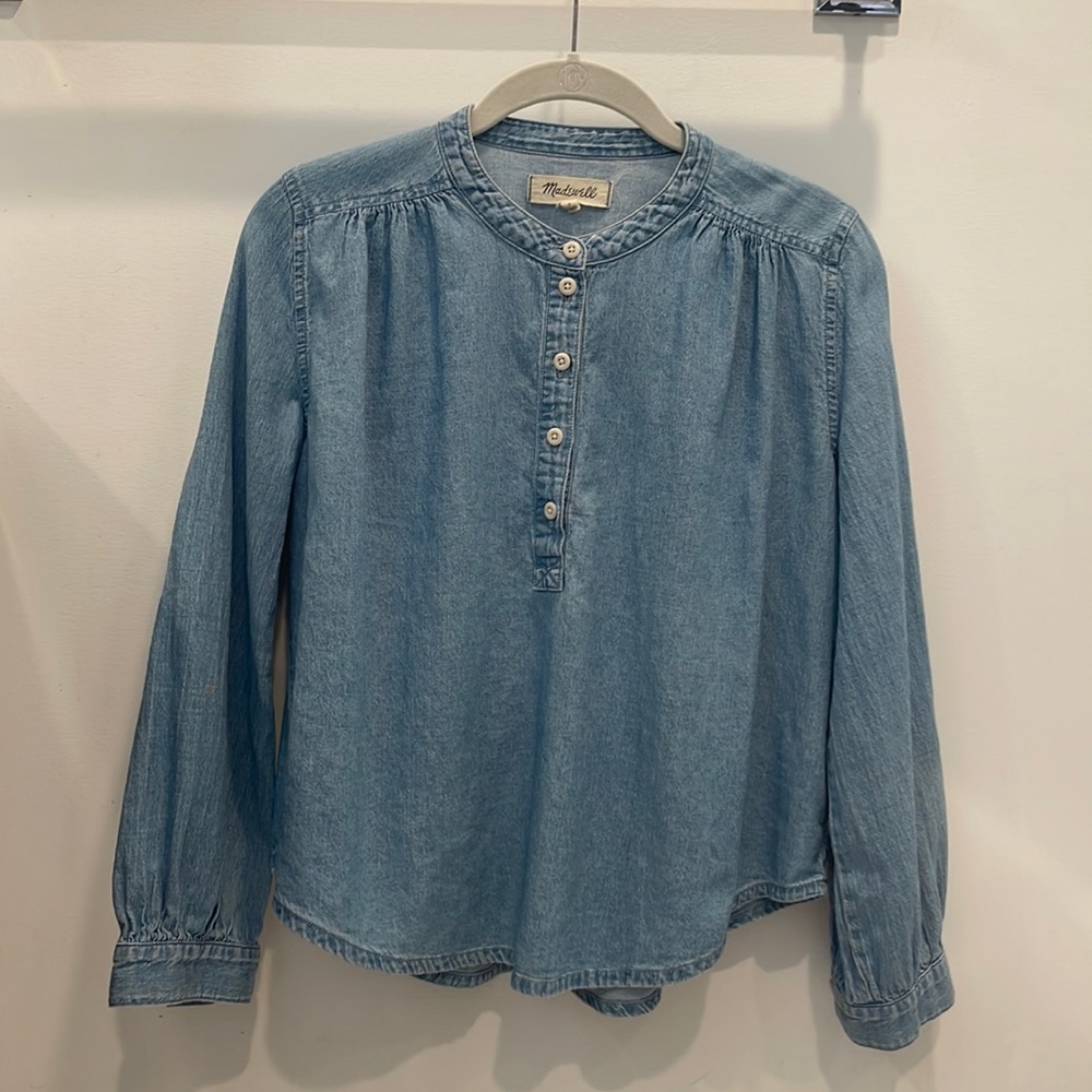 Madewell Denim Top